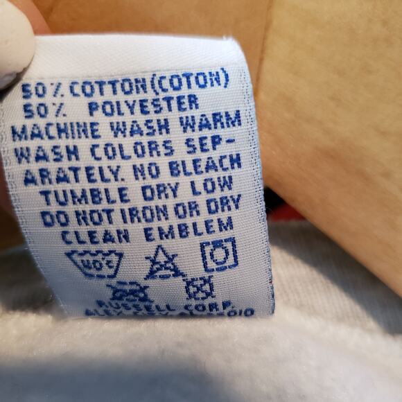 Vintage Espree Graphic Sweatshirt 90s Repro Grey Long Sleeve -  XL - Picture 6 of 6